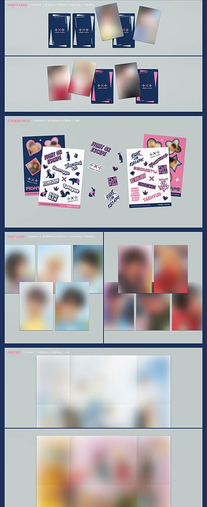 TXT - THE CHAOS CHAPTER: FIGHT OR ESCAPE ALBUM, [FIGHT VERSION]