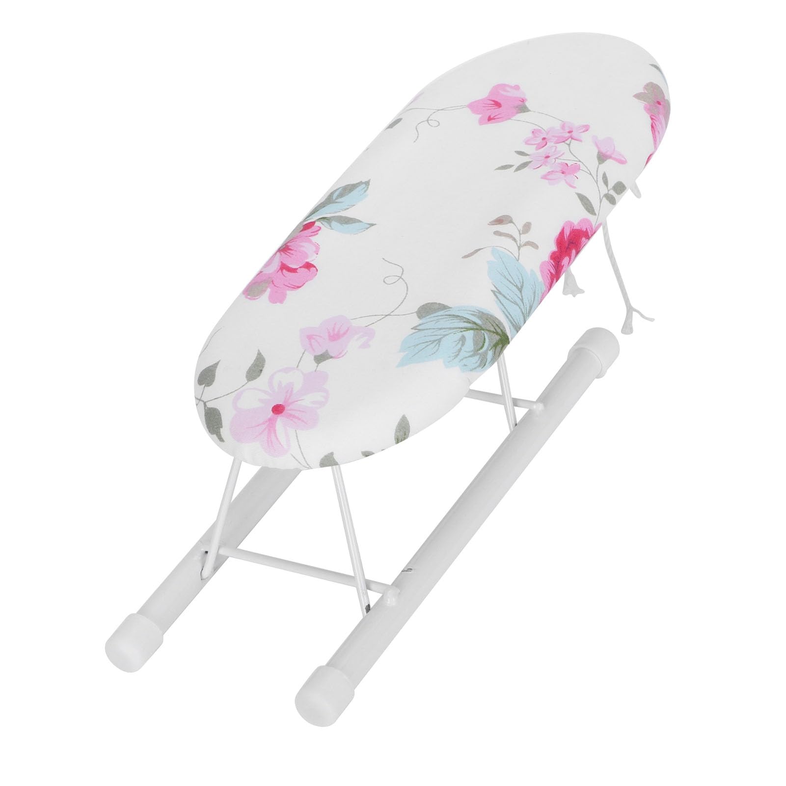 Mini Ironing Board Tabletop Ironing Boards Foldable Small Countertop Ironing Board Sleeve Cuffs Collars Ironing Table for Home Travel Use, 26x11x8cm(Blooming)