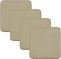 Vista 1 de OutdoorLines Funda de cojín de repuesto impermeable para asiento de patio, antideslizante, para jardín y patio trasero