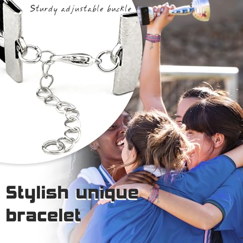 Gymnastics Bracelets for Girls Gifts for Teen Girls,Teams Initial Charm Jewelry,Sport Ballerina Birthday Christmas Gifts4