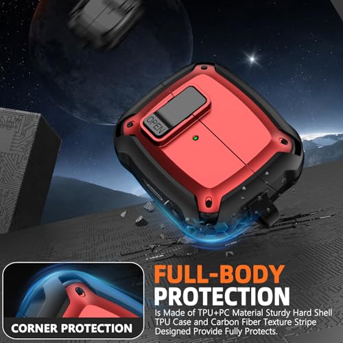 Image of Compatible with Samsung Galaxy Buds3 FE (2025) / Buds3 Pro (2024) / Buds 3 Case (2024) with Secure Lock Clip & Cleaning kit