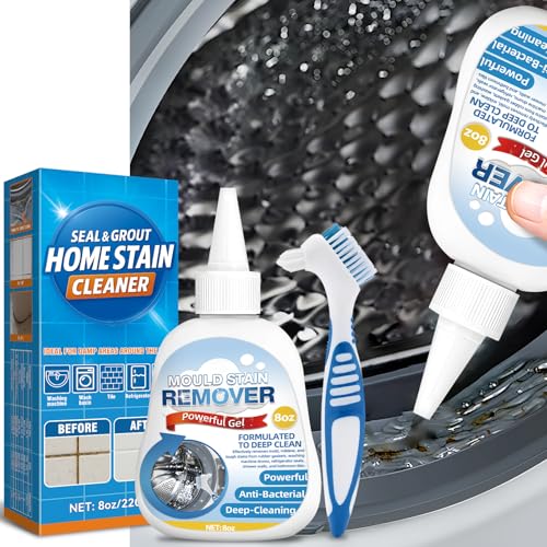 AstraVox Home Remover Gel, Washing Machine Cleaner for Washing Machine Seal, Front Load Washer, Refrigerator Strips, Tile, Home Kitchen Sinks, Toilet, Bathroom (7.44oz)