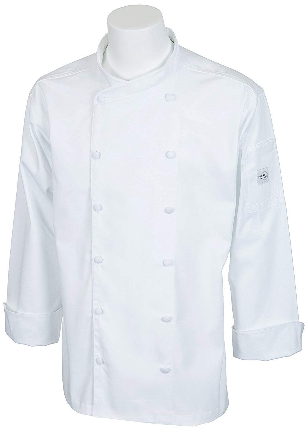 MixStuff Mens White Full Sleeves XX-Large Chef Coats (Chef Jacket) (B07G73YWKY) Amazon Price History, Amazon Price Tracker