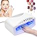 Produktbild LED UV 54W Lampe Sensor Lichthärtungsgerät Nail Nageltrockner Nagellampe Nagellack Nagel Trockner Nagelmodellage Fingernägeln Phototherapie mit 6Leuchtmitteln x 9W und Timer