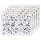 Haute Qualité : Papier de transfert en papier et encre de haute qualité, avec des motifs nets et des couleurs vives. Le motif reste intact et précis après application.