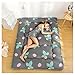 Produktbild HOMFLOW Futonmatratzen 180×200cm Ultra-weich Matratzenauflage Druckentlastung Matratzen Topper Mikrofaser Matratzentopper 8-10cm Faltbare Weiche Schlafunterlage (Color : B, Size : 180x200cm/71x79in)