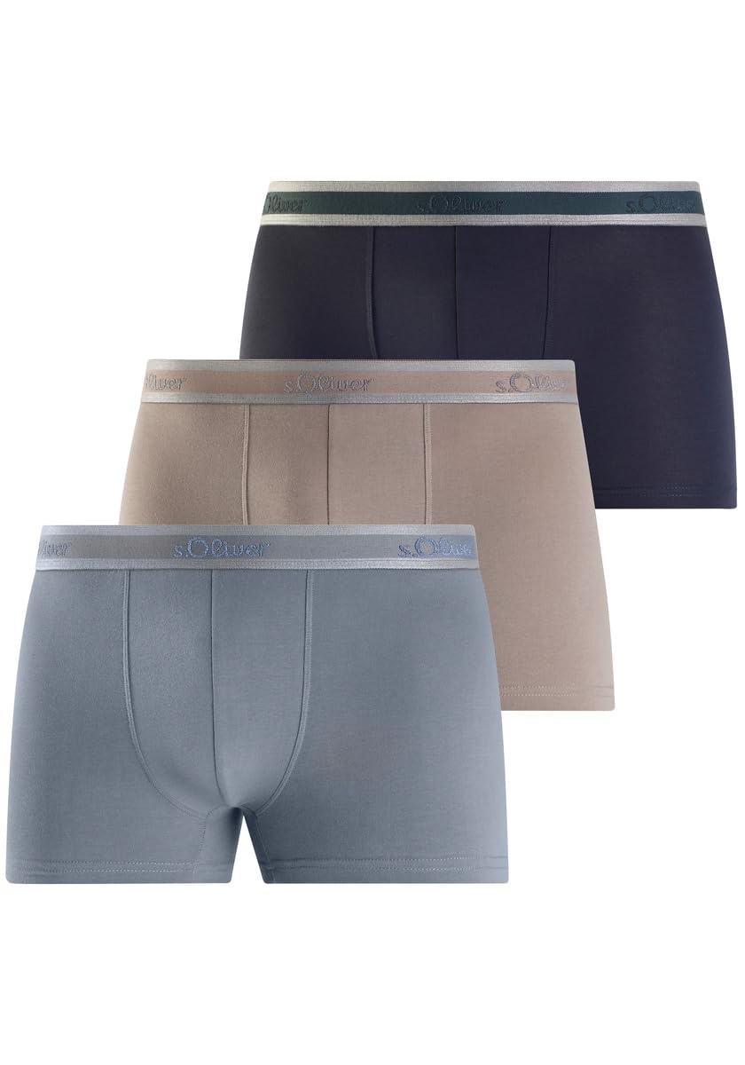 s.Oliver Herren Rh-64b_ls Boxershorts (3er Pack)