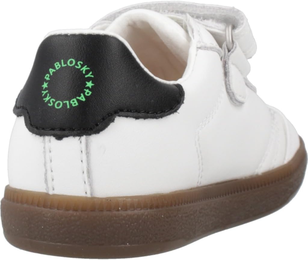 Pablosky Unisex Children's Sax 062301 Trainers, White, 27 EU Weit