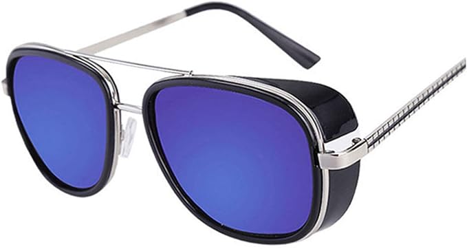 Occhiali da sole sportivi, occhiali da sole vintage, Oculos Masculino Gafas  De Iron Man Windproof Sunglasses Zonnebril Mannen Tony Stark Cosplay Sun  Glasses Robert Downey JR Goggles Black-Blue : Amazon.it: Abbigliamento