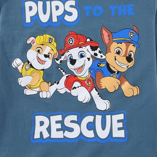 Paw Patrol Boys Long Sleeve Shirt for Toddler and Big Kids2