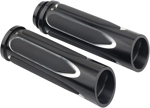 Miniatura 6 de Empuñaduras electrónicas para manillar de motocicleta de 1 pulgada y 0.984 in para Harley Touring Electra Glide Street Glide Road King Road Glide
