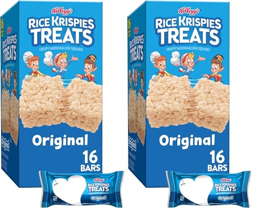 Rice Krispies Treats Marshmallow Snack Bars, Kids Snacks, Lunch Snacks,
