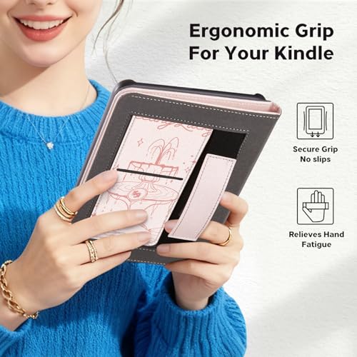 Image of CoBak Lightweight Stand Cute Case for 7 inch eBook Reader- Compatible with iPhone MagSafe, for Samsung /Anker Wireless Charging Pads