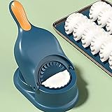 mavind 2in1 Momo Maker, Dumpling Maker, Gujiya Maker, Momo Maker Machine, Kajjikayalu Karanji Maker Samosa Maker, Skin Press Mould for Ghughra with Kachori Puri Maker Gunjia Making Tool