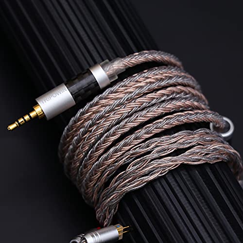 Tripowin Jelly HiFi Upgrade Cable 3.5mm 2pin 0.78mm miniatura 6