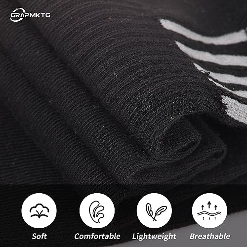 GRAPMKTG 3 Pack Soccer Baseball Softball Socks for Youth Women and Men Knee High Football Socks for Boys Girls3