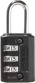 CADEADO SM SEGREDO ZM 25MM EP, Pado, 52021861, Dourado