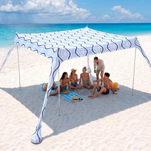Sekey 10x10 FT Aluminum Beach Shade