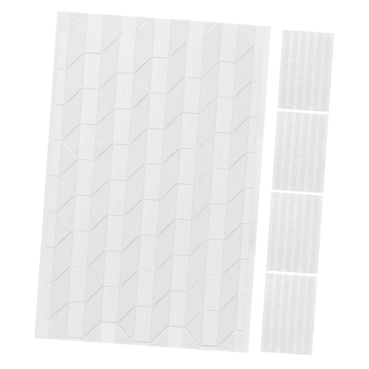 OSALADI DIY Photo Album Corner Stickers Self Adhesive Scrapbook Picture Corners Photo Album Mounts Transparent