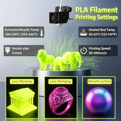 Image of 3D Printer Filament 1.75mm Filajoy3D 3D Printing Filament Dimensional Accuracy + /- 0.02mm for Most FDM 3D Printers