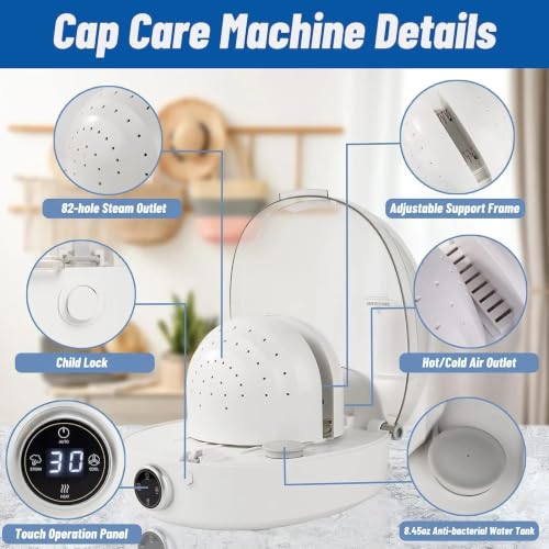 Máquina para el cuidado de gorras deformadas y con mal olor 4