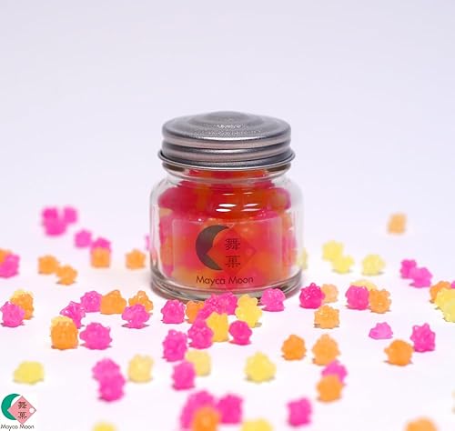 Miniatura 2 de Mayca Moon KONPEITO - Botella de cristal pequeña japonesa de 1.23 onzas (1.23 oz) (Cosmos)