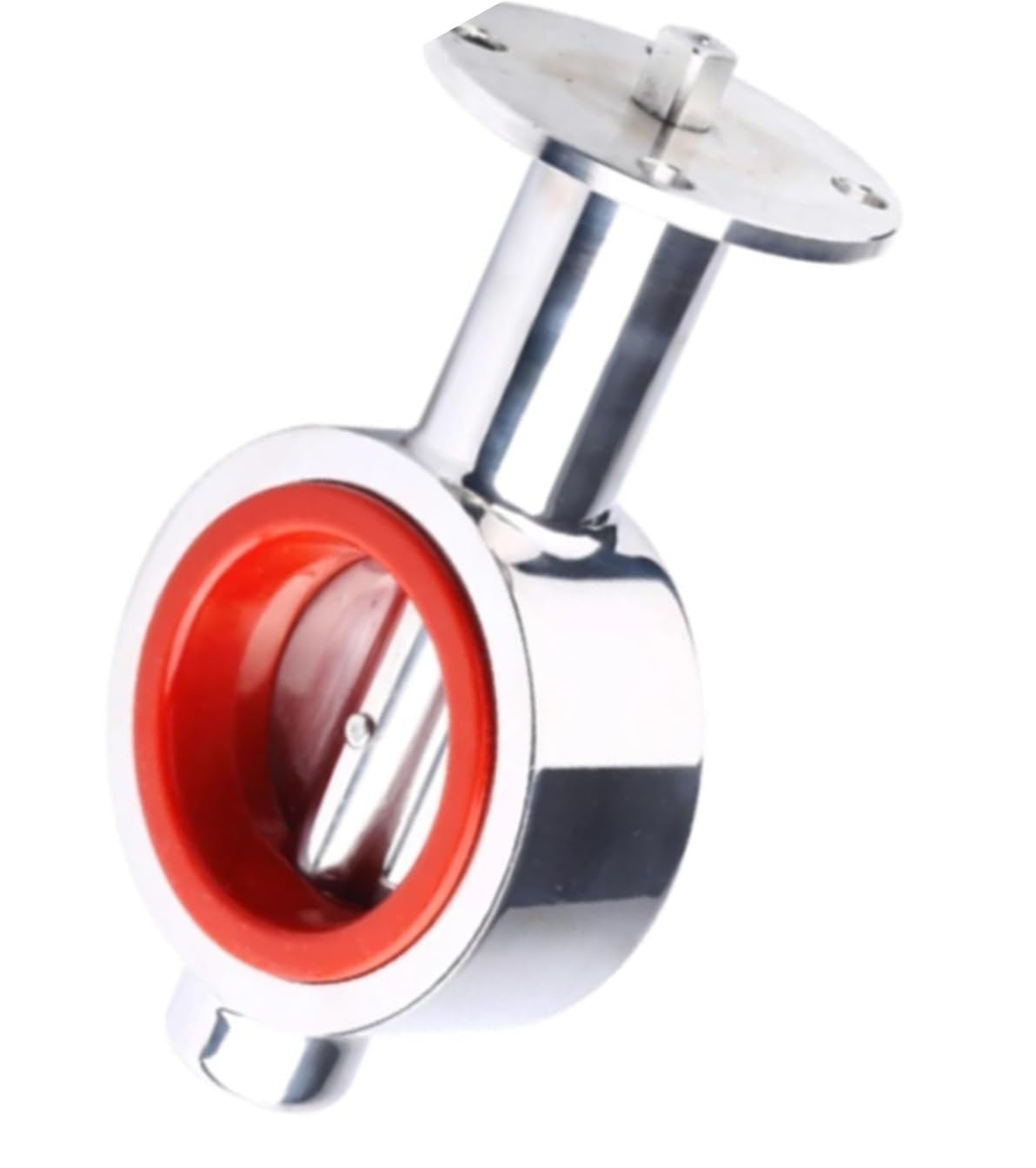 8in DN200 Stainless Steel 304 Sanitary Valve with Silicone Sealing - Wafer Type Devise for Food and Beverage Applications