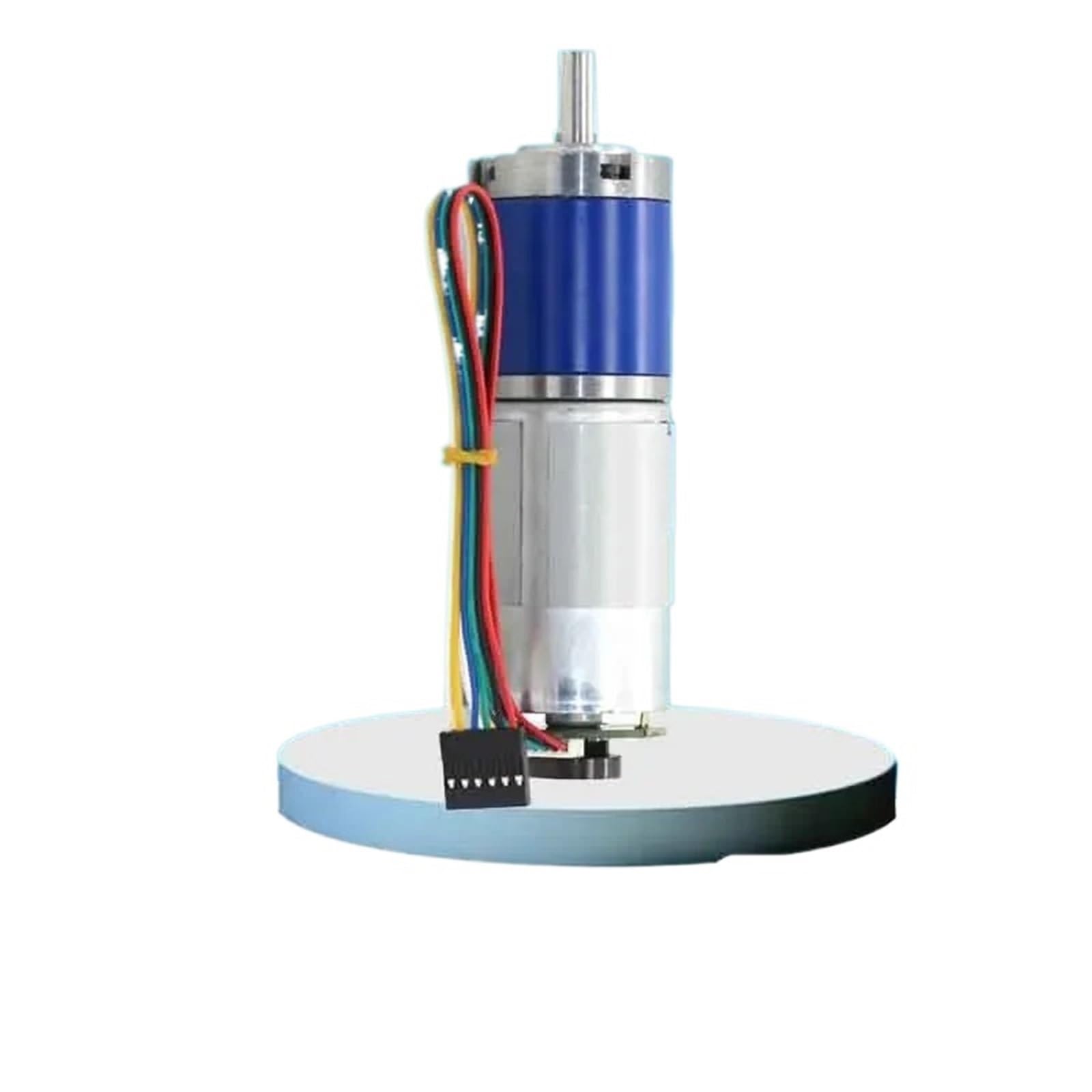 Motorreductor planetario codificador 12 V 24 motor de alto torque 555 reductor caja cambios puertas automáticas robótica reversible ajustable(60R-12V)