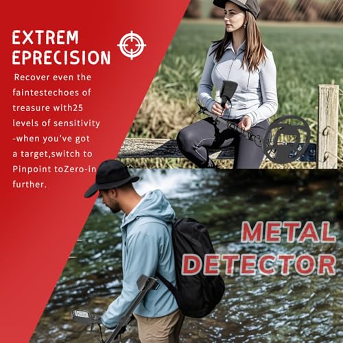 Détecteur de métaux professionnel de haute précision avec 4 modes - 6