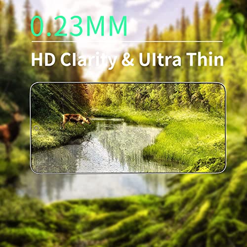 Image of Advanced Black Border Tempered Glass Protector For Samsung Galaxy S21 Plus Smartphone| Full Glue Edge-to-Edge Protector Screen Protector Guard Protector,Pack Of 1