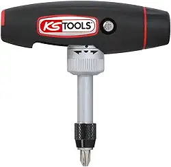 KS TOOLS Chave de fenda com pontas de catraca, 0,64 cm
