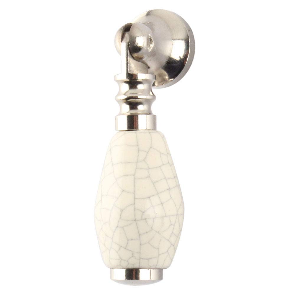 Indianshelf 4 Pieces Tear Drop Pulls Decorative Drop Knobs Cream Tear Drop Door Knobs Ceramic Pendent Wardrobe Pulls High End Furniture Drawer Cabinet Dresser Pulls and Knobs (B07T7393YX) Amazon Price History, Amazon Price Tracker