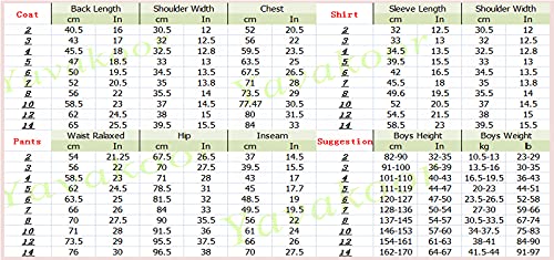 Boys Tuxedo Suit For Big Boy 4 Piece Blazer Pants Shirt And Bowtie Black Suits Size 12 #TOP5