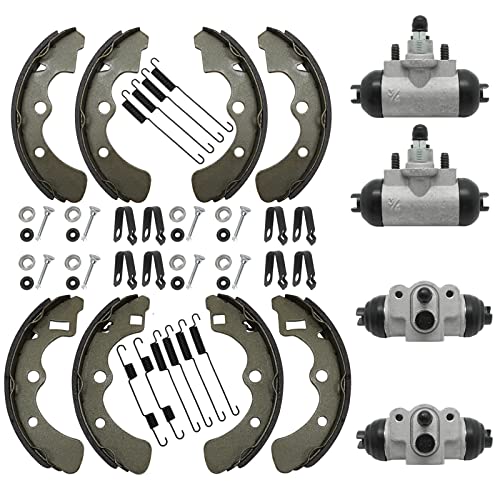 M Mati Wheel Cylinder Brake Shoe Front Rear All For Kawasaki Mule 3000 3010 3020 4000 4010 Kaf620 Kaf950 Diesel 2001-2021 43092-1053 43092-1054 41048-1132 41048-1133 #TOP1