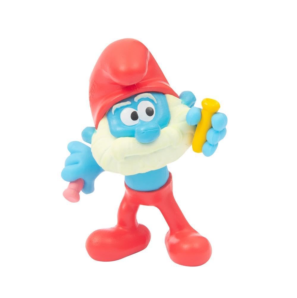 PITUFOS The Smurfs Magic Key Playset Papa House Domek z figurkami 5 cm +3 lata
