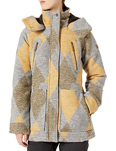 Roxy Snow Junior's Dawn Jacket, Heather Grey Treetop, Xs #TOP30