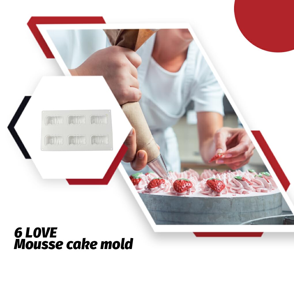 STAMPO PER CIOCCOLATINI CUORE IN SILICONE 3,5 CM 10 CAVITA