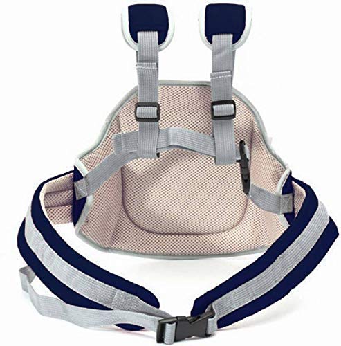 Image of MELVIS Kids Safety Belt for Two Wheeler with Reflective Strips, Portable Seat Belt Children Motorcycle Harness for Motorcycle Bike, Adjustable Safety Harness for Boys Girls (2-12years) (Navy Blue)