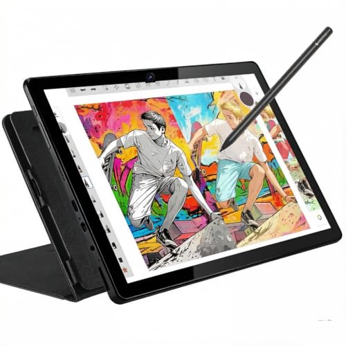 Frunsi T11 Pro Standalone Drawing Tablet with Screen,10.1 inch FHD Display,No Computer Needed,Octa-Core CPU,Pre-Installed Drawing Apps & Tutorials,More Bonus Items for Beginners, Artists, Students