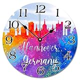 Decorazione perfetta: tieni il tempo con stile retrò alla moda ed elegante, ideale per soggiorno, camera da letto, cucina, bagno, aula, camera degli ospiti, ufficio, sala da pranzo, caffetteria, biblioteca o qualsiasi parete di qualsiasi colore.