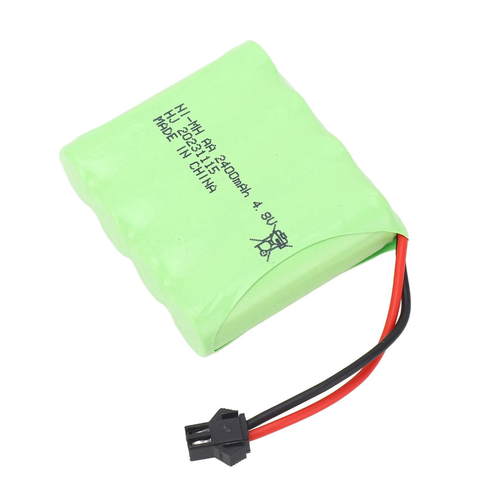 Batterie Professionnelle RC Nimh Longue Durée de Vie, 4.8V, 2400mAh, pour Camion SHARKOOL 1/16