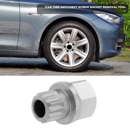 Image of 30 /13PT Wheel Lock Key Locking Lug nut Removal Tools- Anti Theft for Cars Wheel Tire Nut Screw Removal Compatible with BMW 5 Series 3 Series 1 Series