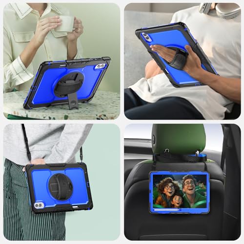 Image of SEYMAC Case for Samsung Galaxy Tab S11 Ultra 5G 14.6 Inch, Dark Blue