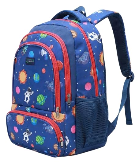 Image of Frantic RR4Zipper Waterproof Polyester 26 L School Backpack School Bag Daypack Picnic Bag For Boys & Girl