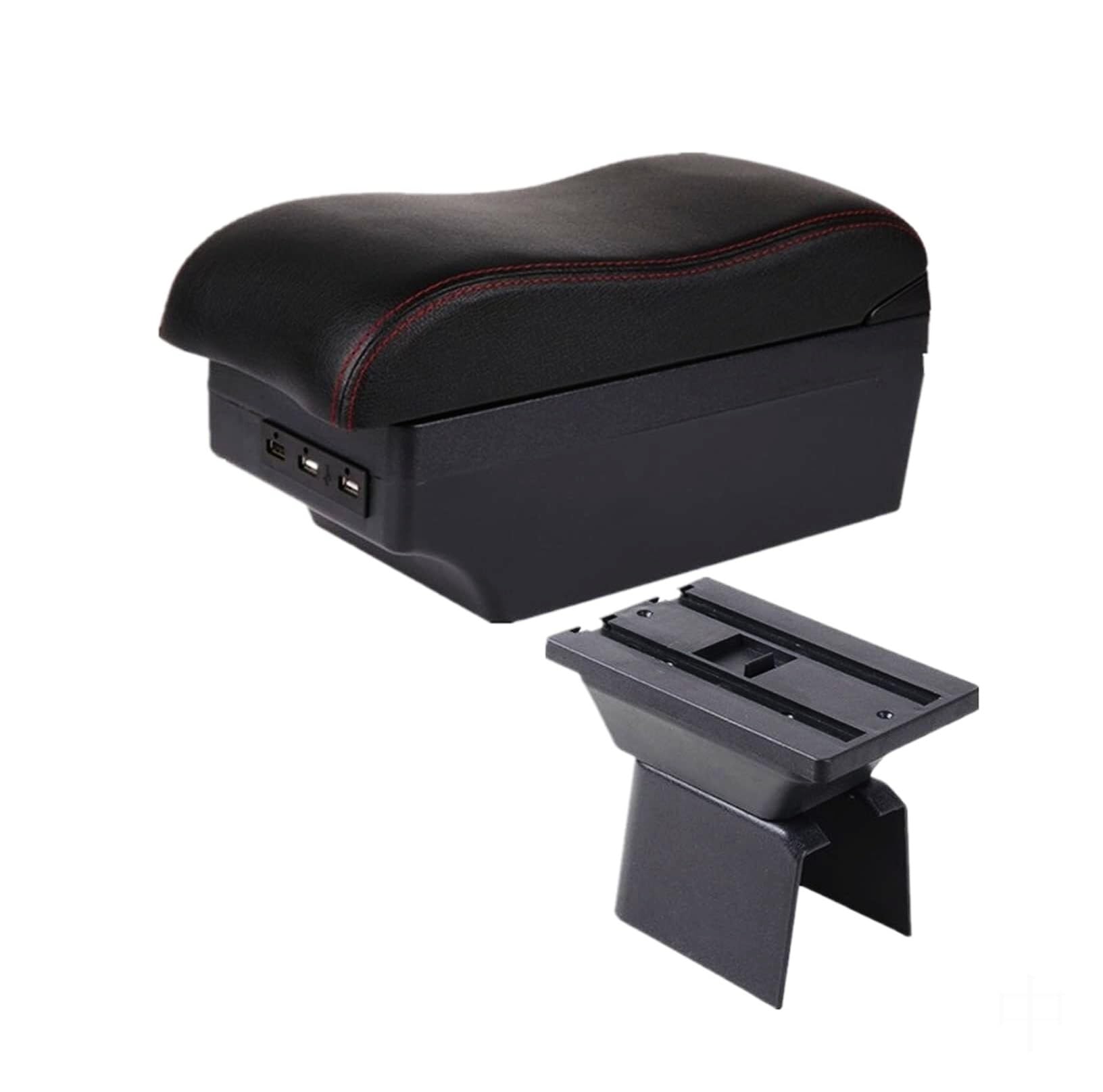 NVCPHGEDEK Car Armrest Storage Box For For Fusion 2002-2012 Car Armrest Center Storage For Box with USB
