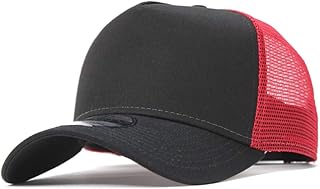 [ニューエラ] メッシュキャップ 9FORTY ブラック/スカーレット FREE （サイズ調整可能）