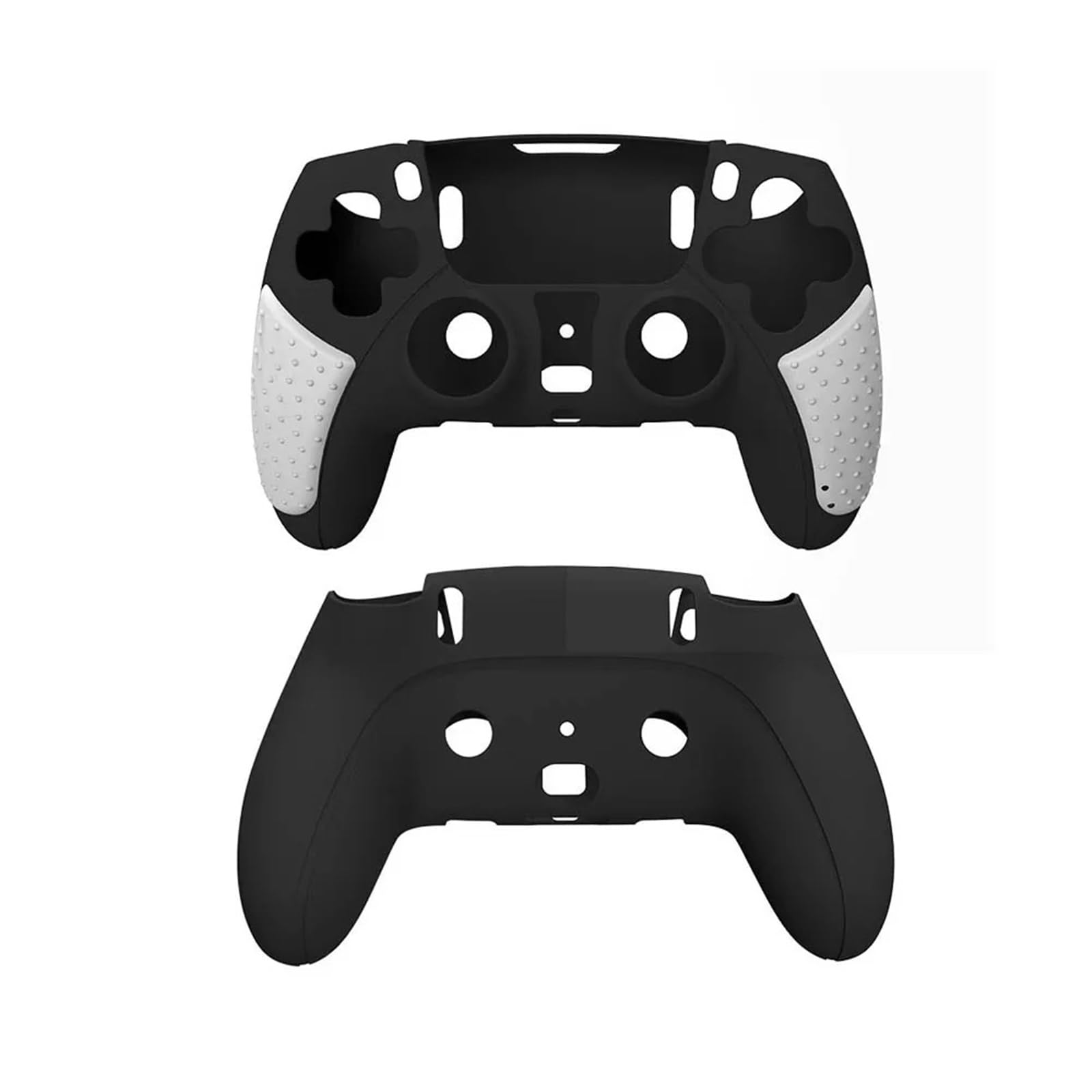 10 pezzi di cover for PS5 Dual Sense Edge Elite Handle Cover in silicone Antiscivolo Antigraffio Cover protettiva for maniglia di gioco(White)