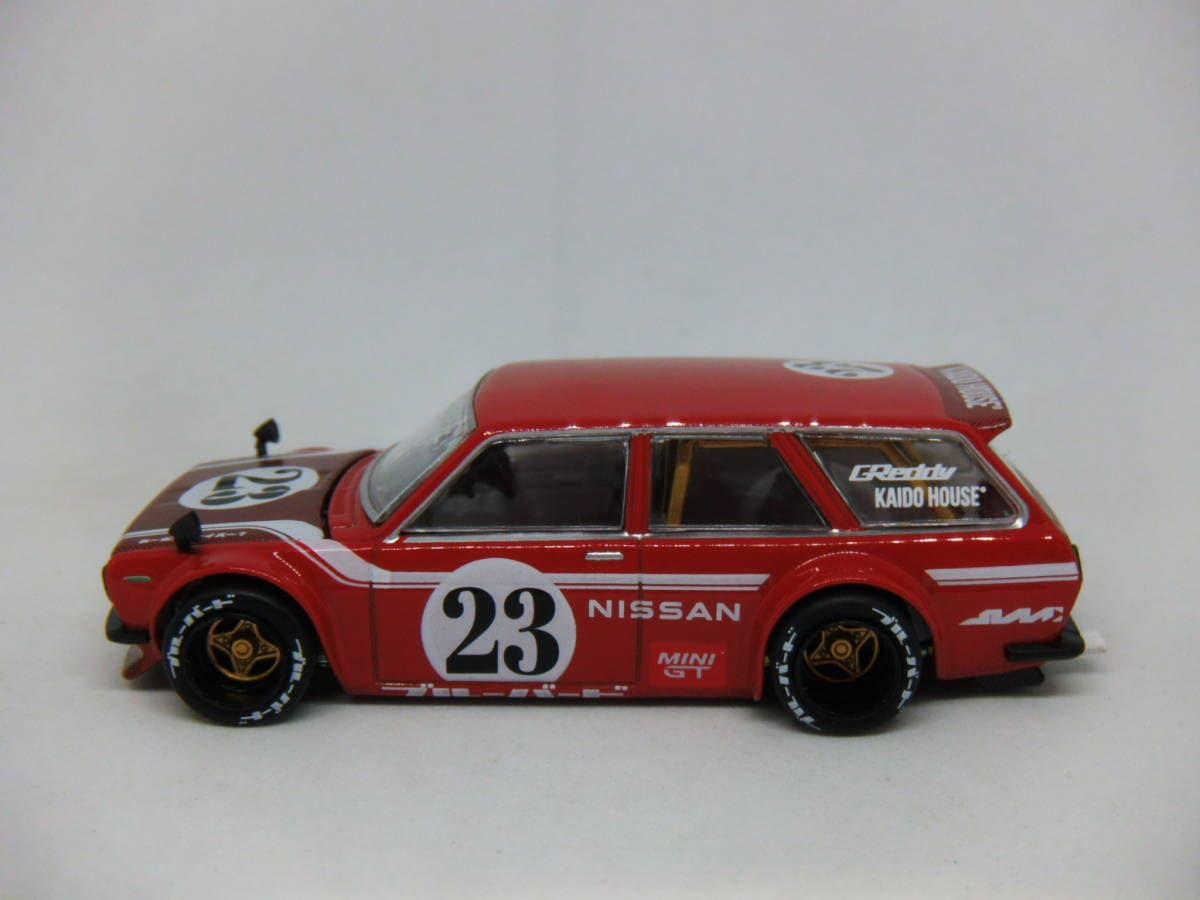 Amazon | KAIDOHOUSE MINI GT #063 DATSUN 510 WAGON V2 街道ハウス