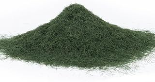 Polvo de la hierba de aspecto natural para los dioramas y los paisajes del ferrocarril modelo, aplicación fácil