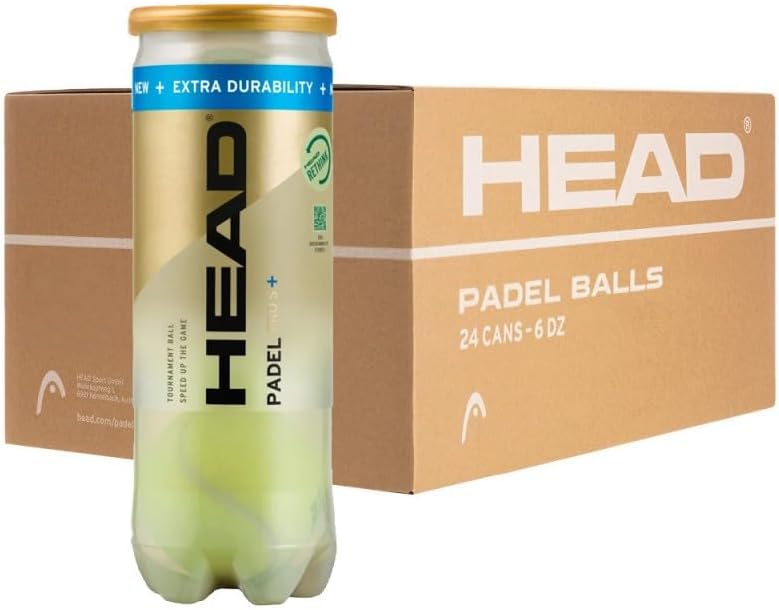 Head Padel Pro S + Cartón de 24 Tubos de 3 Bolas